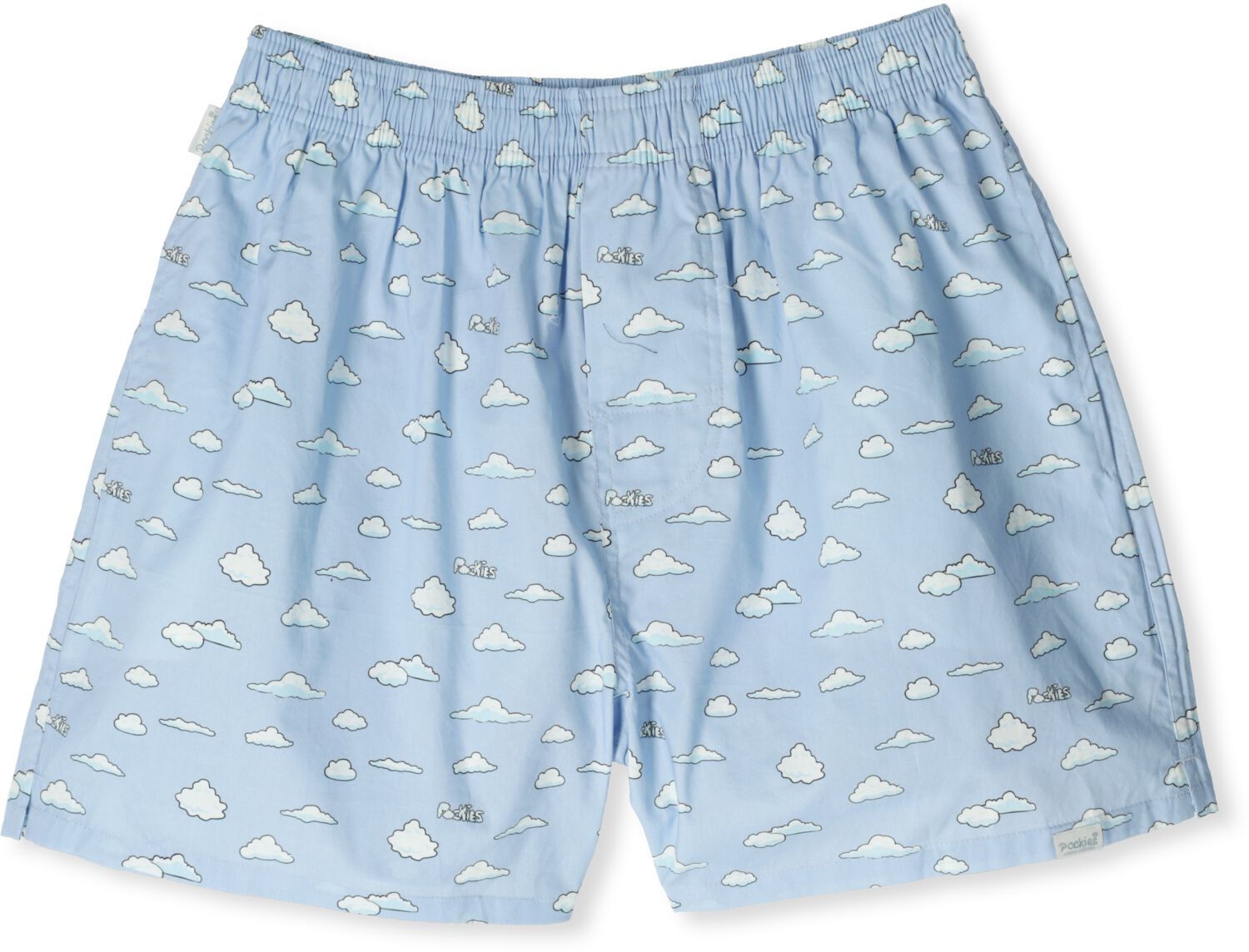 POCKIES Heren Boxershorts Clouds Blauw