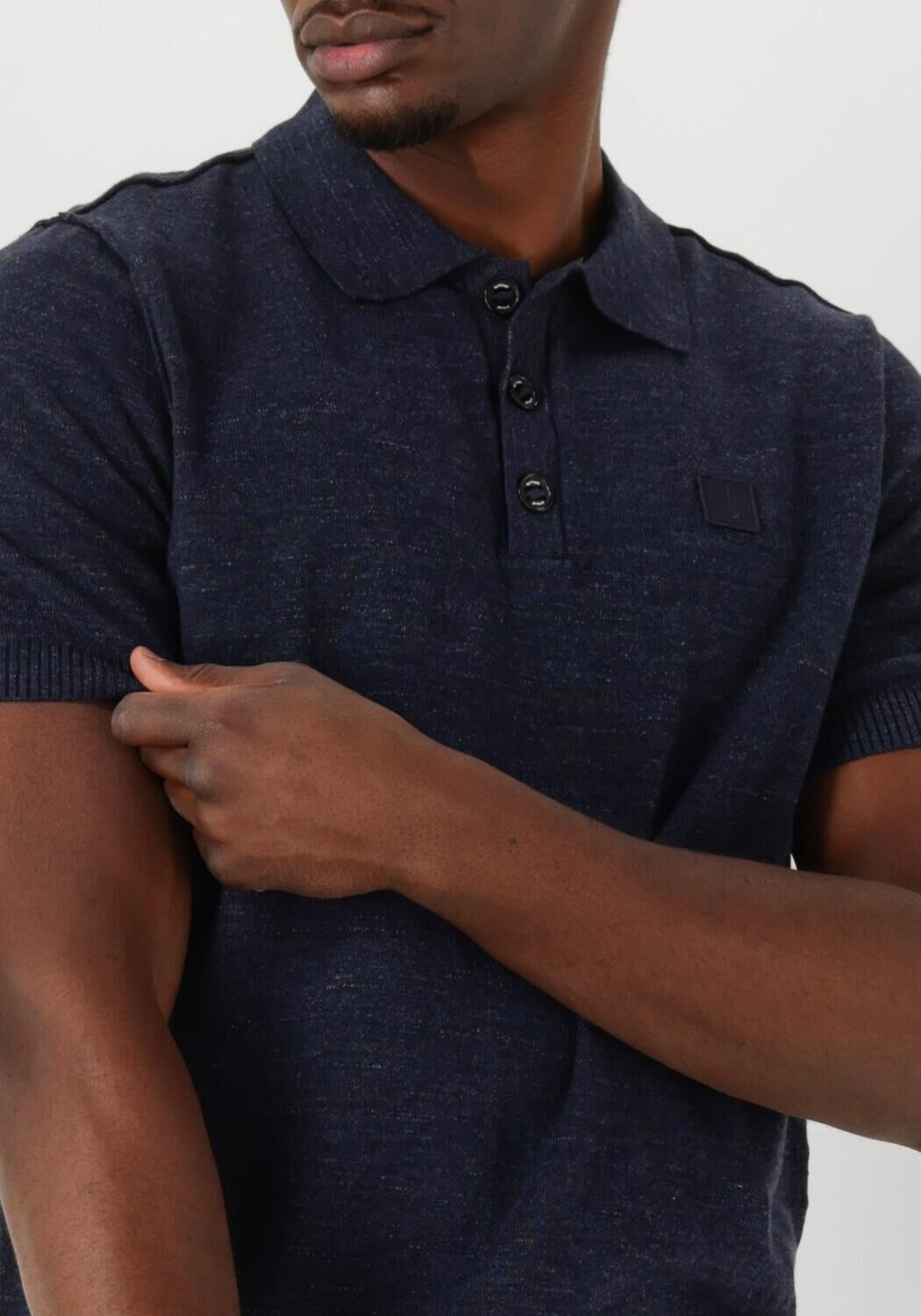 BUTCHER OF BLUE Heren Polo's & T-shirts Lt Clifden Polo Donkerblauw