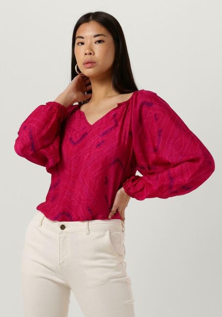 Roze SISSEL EDELBO Blouses JAKARTA SILK BLOUSE - large