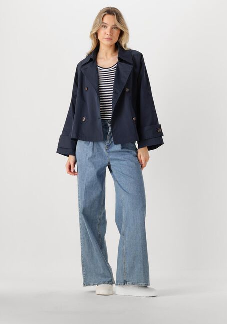 Donkerblauwe WITHBLACK Trenchcoats WBLKIMBERLY SPRING COAT - large