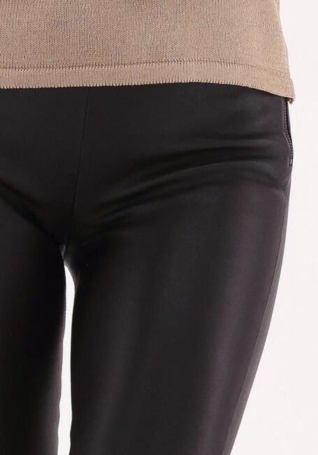 Bruine SELECTED FEMME Legging SYLVIA MW STRETCH LEATHER LEGGIN - large