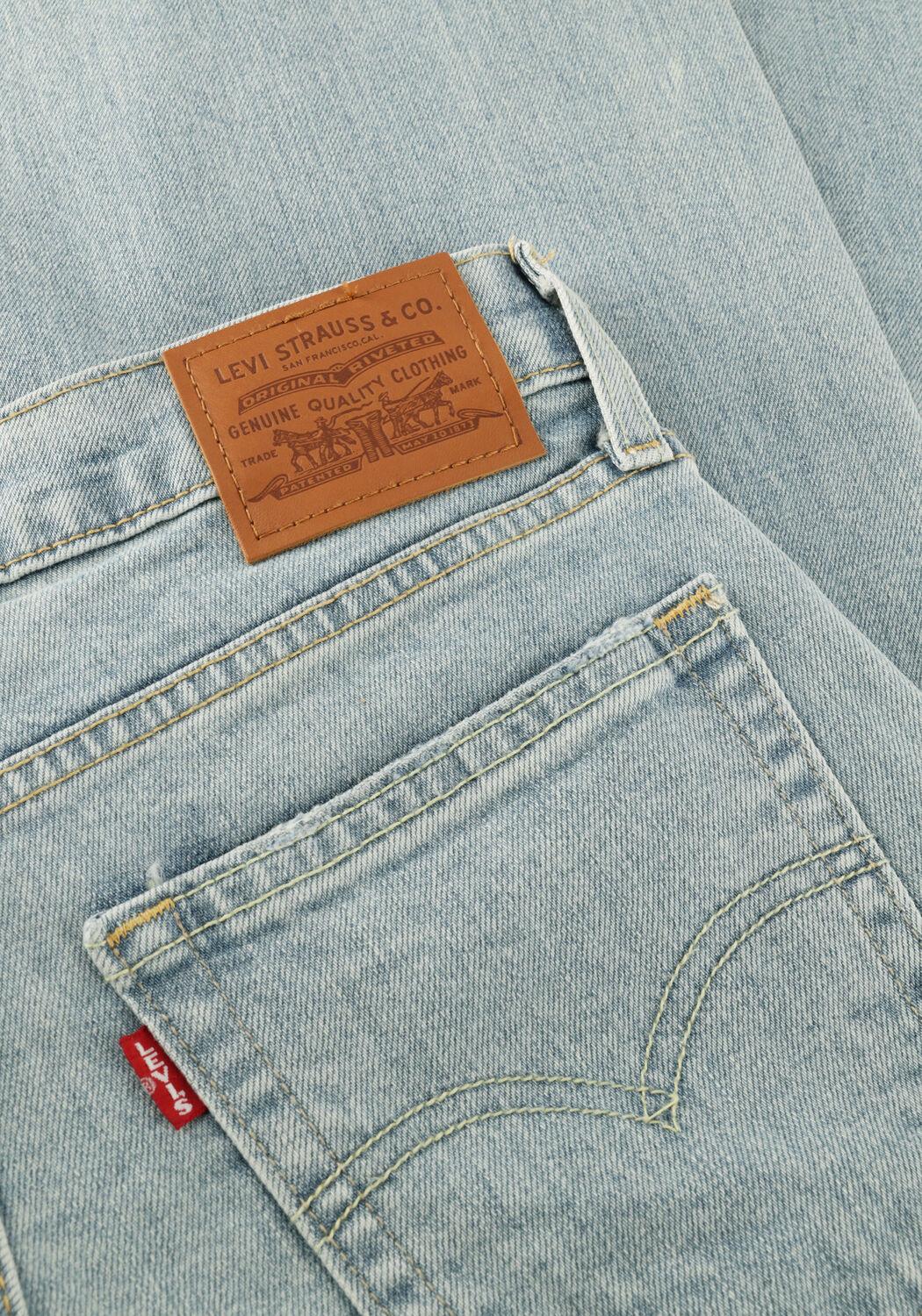 Blauwe LEVI'S Wide jeans 728 HR WIDE LEG - large