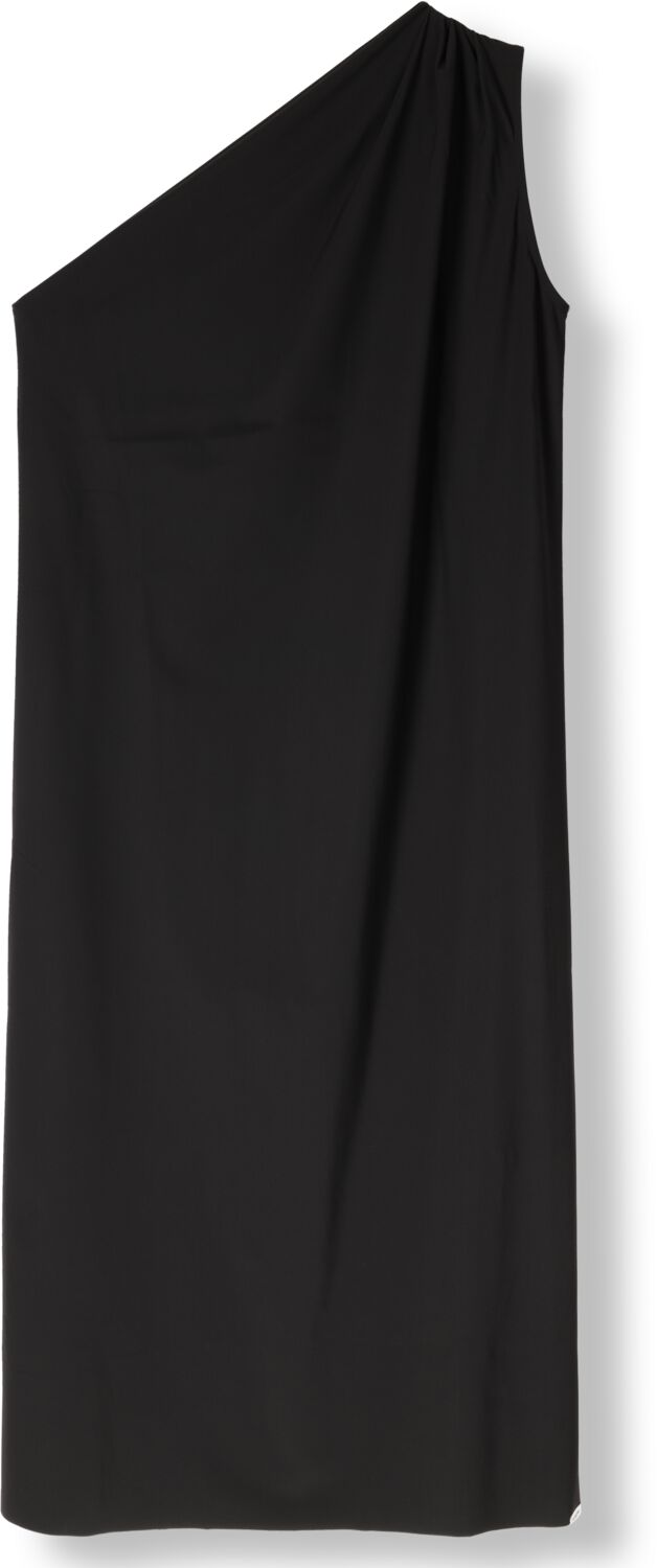 PENN & INK Dames Jurken Dress One Shoulder Zwart