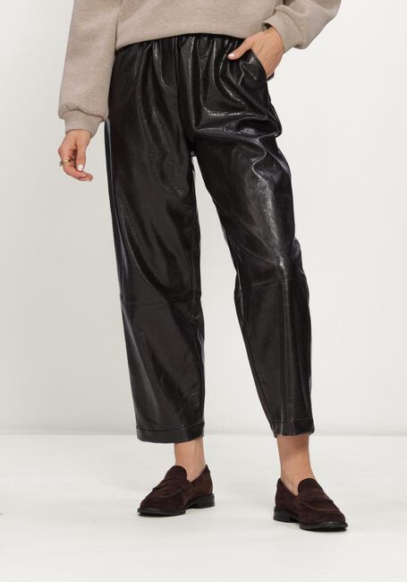 Zwarte CIRCLE OF TRUST Wijde broek SOLEN PANTS - large