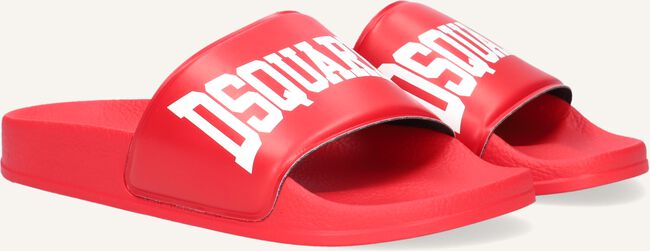 Rode DSQUARED2 Slippers DSQUARED2 KID SLIDE Rode DSQUARED2 Slippers DSQUARED2 KID SLIDE - large