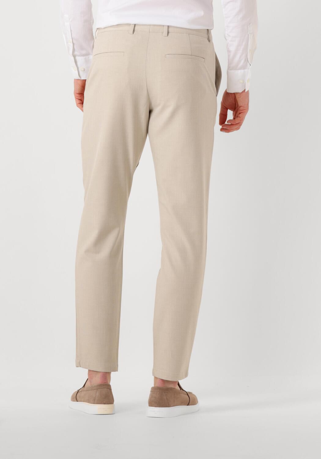 SELECTED HOMME Heren Broeken Slh175-slim Robert Flex Pants Noos Beige