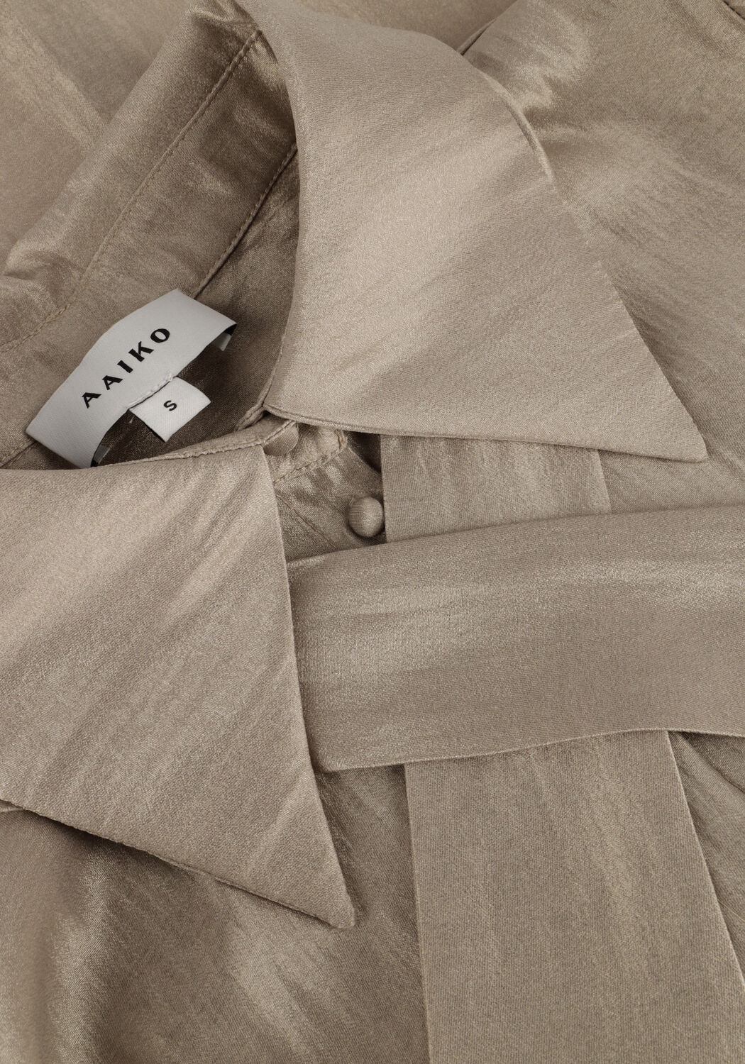 Zand AAIKO Blouses VERONNE TIE SHIMM RAY 517 - large