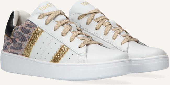 Witte TON & TON Lage sneakers ERICA Witte TON & TON Lage sneakers ERICA - large