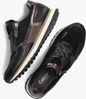 Zwarte GABOR Lage sneakers 378 - medium