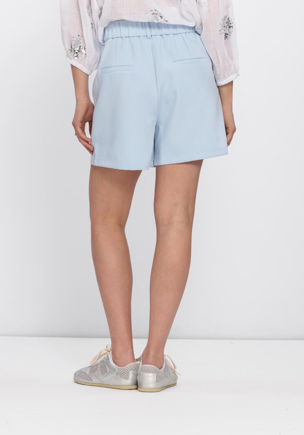 Blauwe NUKUS Shorts DAHLIA SHORT - large