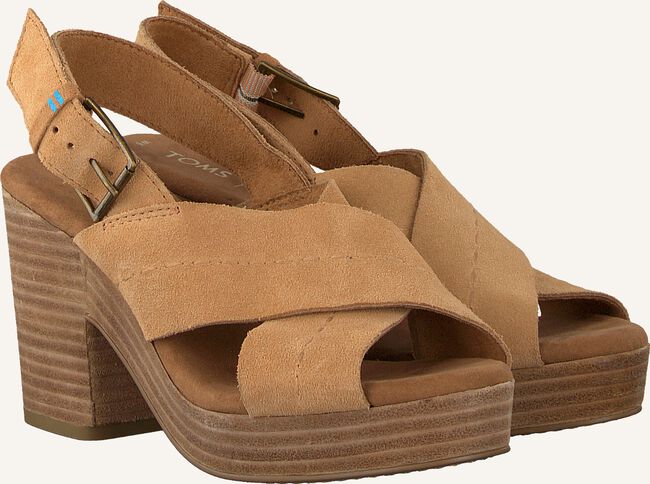 Camel TOMS Platte sandalen IBIZA Camel TOMS Platte sandalen IBIZA - large