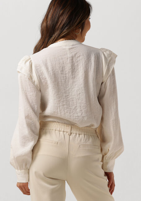 Witte OBJECT Blouses OBJSOPHIE L/S SHIRT - large
