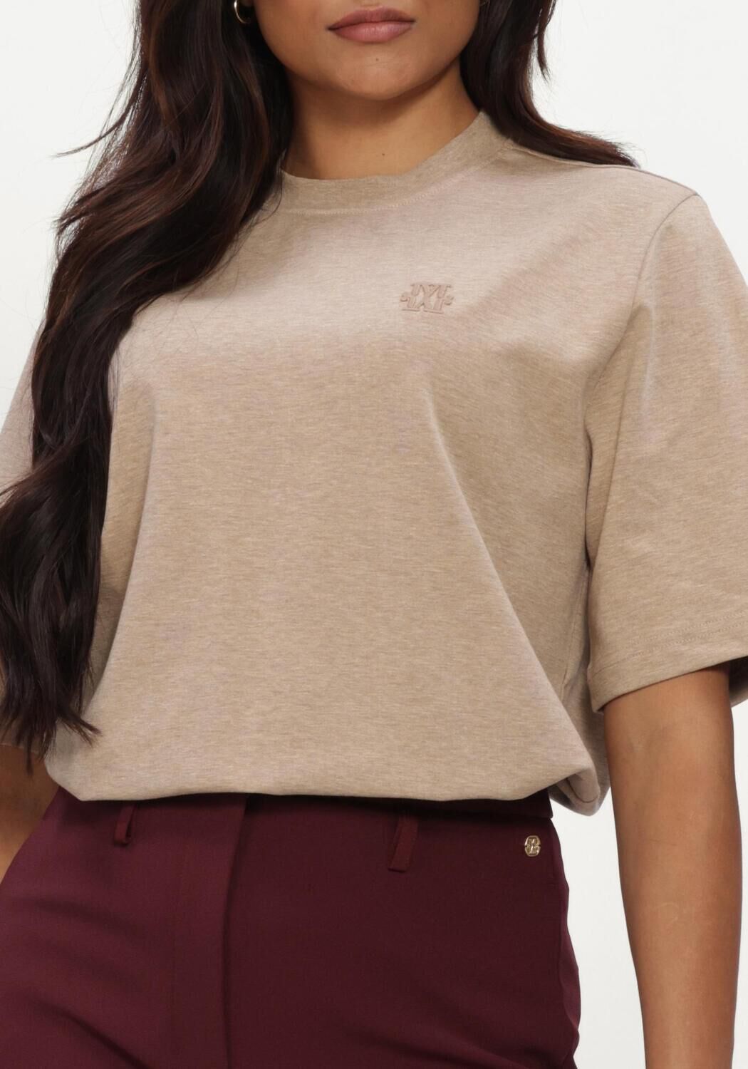 Beige JOSH V T-shirt PAXTON T-SHIRT - large