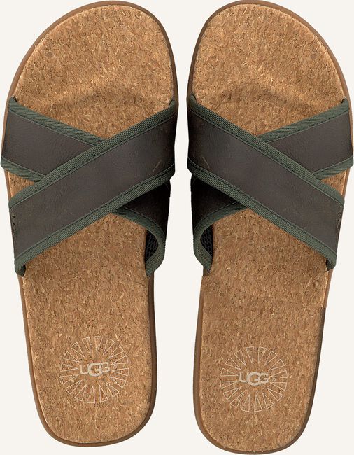 Groene UGG Slippers SEASIDE SLIDE Groene UGG Slippers SEASIDE SLIDE - large