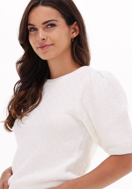 Gebroken wit MINUS Trui JASMINE KNIT TEE - large