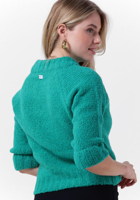 Groene PENN & INK Trui PULLOVER 3/4 - large