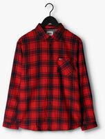 Rode TOMMY JEANS Casual overhemd TJM CHECK FLANNEL SHIRT