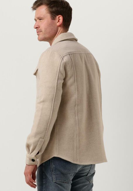 Beige BUTCHER OF BLUE Overshirt OSAKA WOOL OVERSHIRT - large