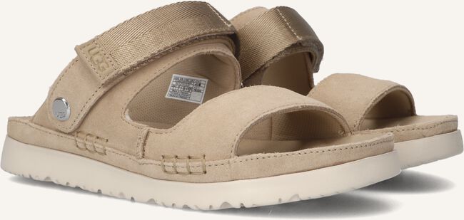 Beige UGG Platte sandalen K GOLDENSTAR GLIDE Beige UGG Platte sandalen K GOLDENSTAR GLIDE - large