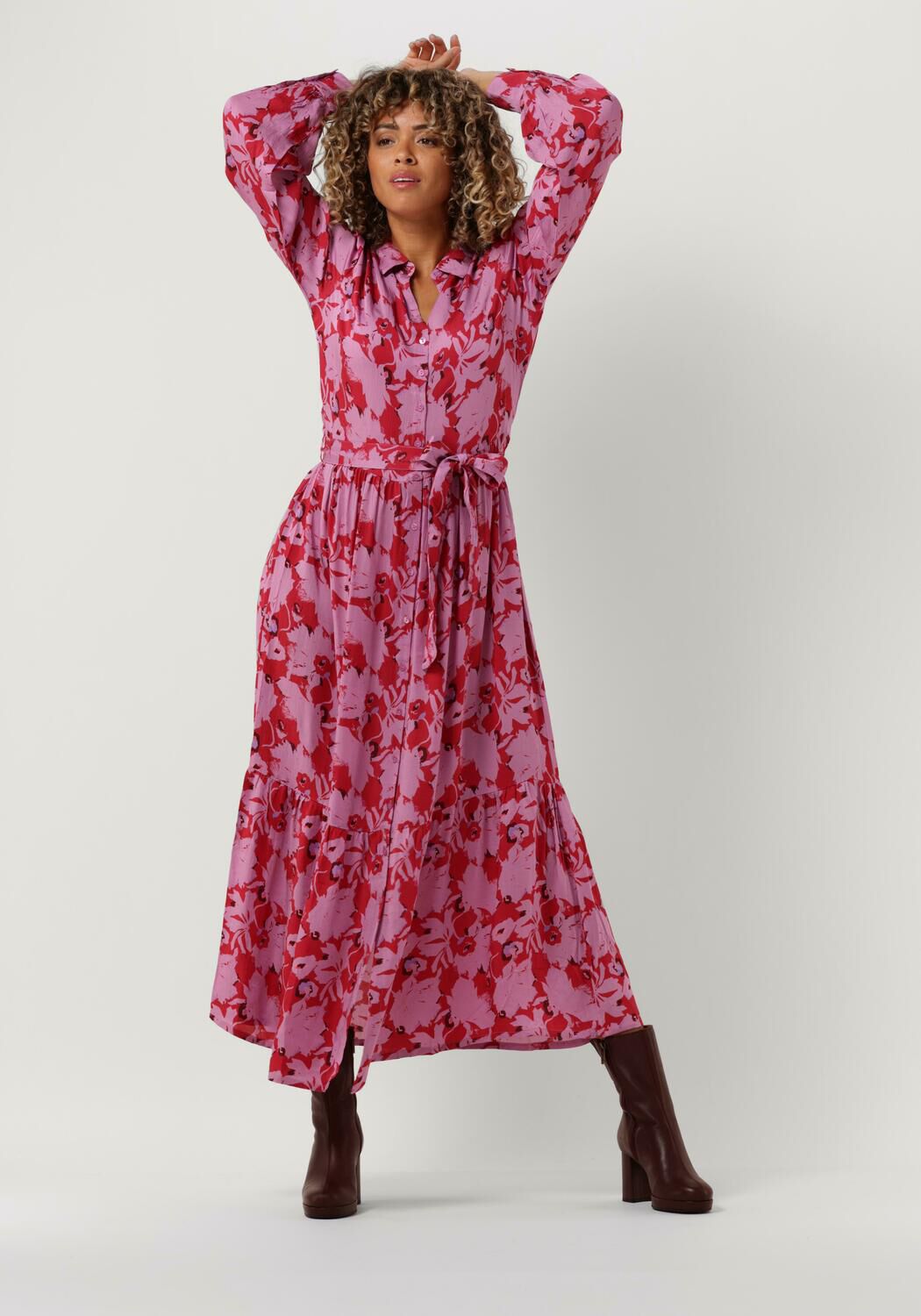 Jurk discount rood roze