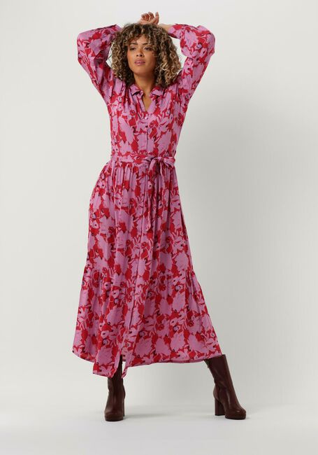 Roze POM AMSTERDAM Maxi jurk DRESS 7054 - large