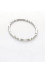 Zilverkleurig NOTRE-V Armbanden BANGL GLAD - medium