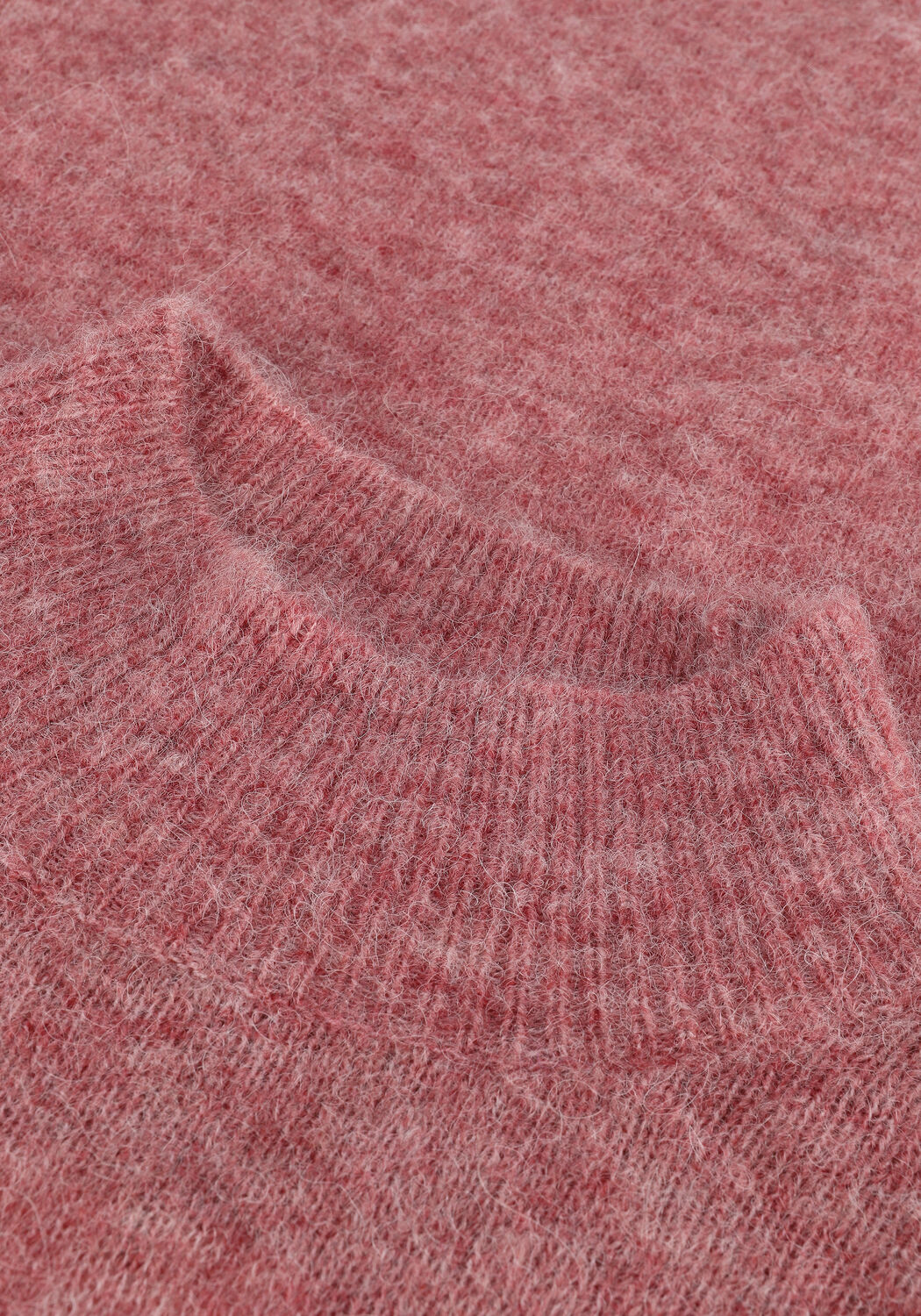 Roze OBJECT Trui NETE HIGH NECK TUNIC - large