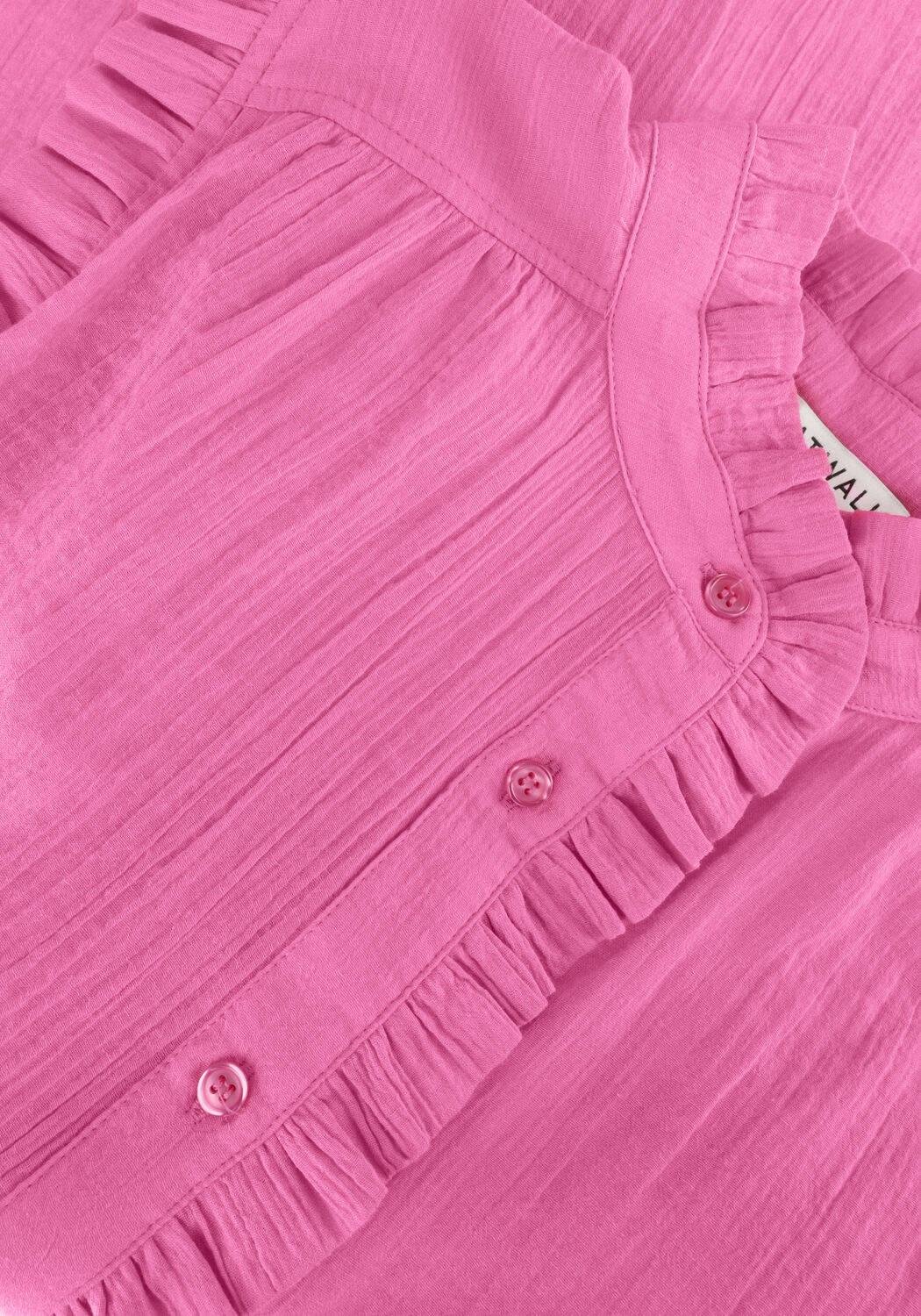 Roze CATWALK JUNKIE Blouses RUFFLE BLOUSE - large