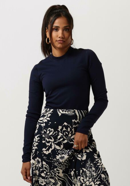 Donkerblauwe VANILIA Tops & T-shirts SECOND SKIN DOUBLE - large