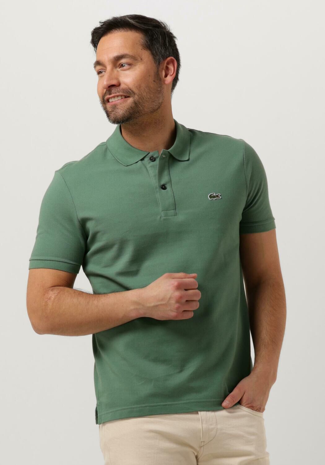 Lacoste polo large store