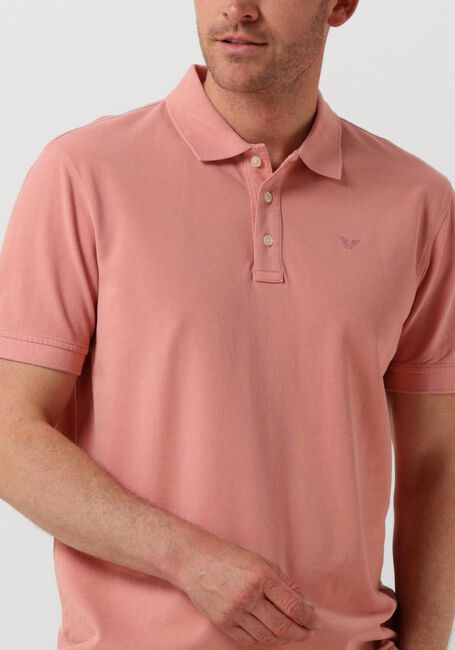 Roze PME LEGEND Polo SHORT SLEEVE POLO PIQUE GARMENT DYE - large