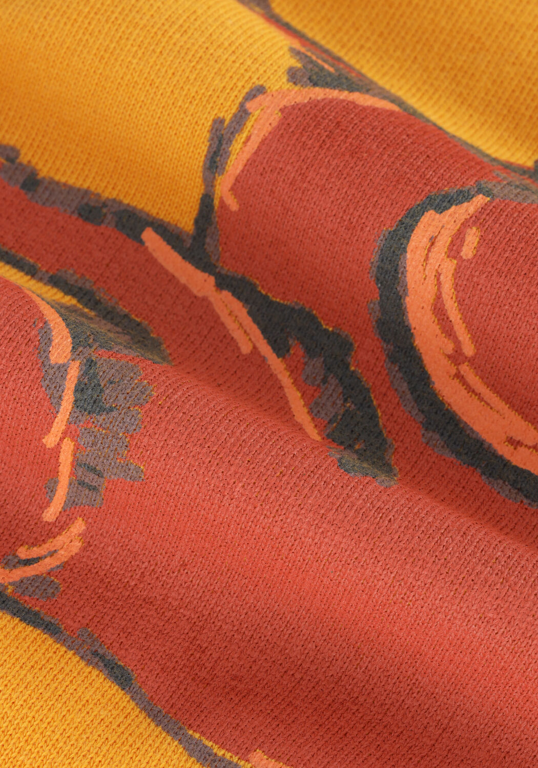 Gele WANDER & WONDER Sweater SWEATSHIRT - large