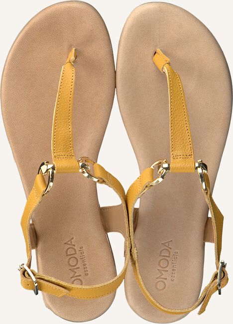 Gele OMODA Platte sandalen 179866 Gele OMODA Platte sandalen 179866 - large