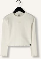 Witte INDIAN BLUE JEANS Tops & T-shirts T-SHIRT LONG SLEEVE CROPPED RIB IBJ - medium