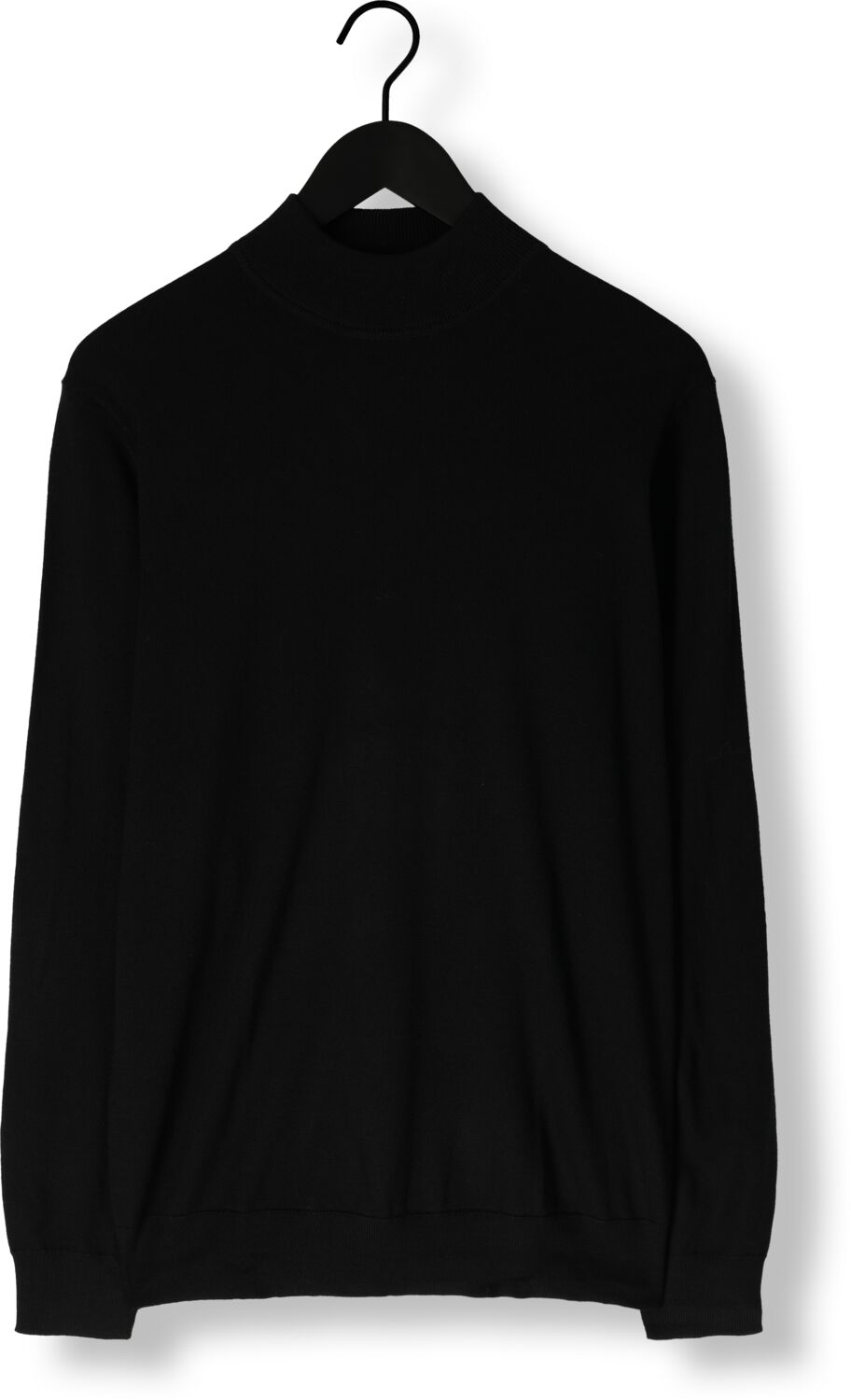 PROFUOMO Heren Truien & Vesten Pullover Mock Zwart
