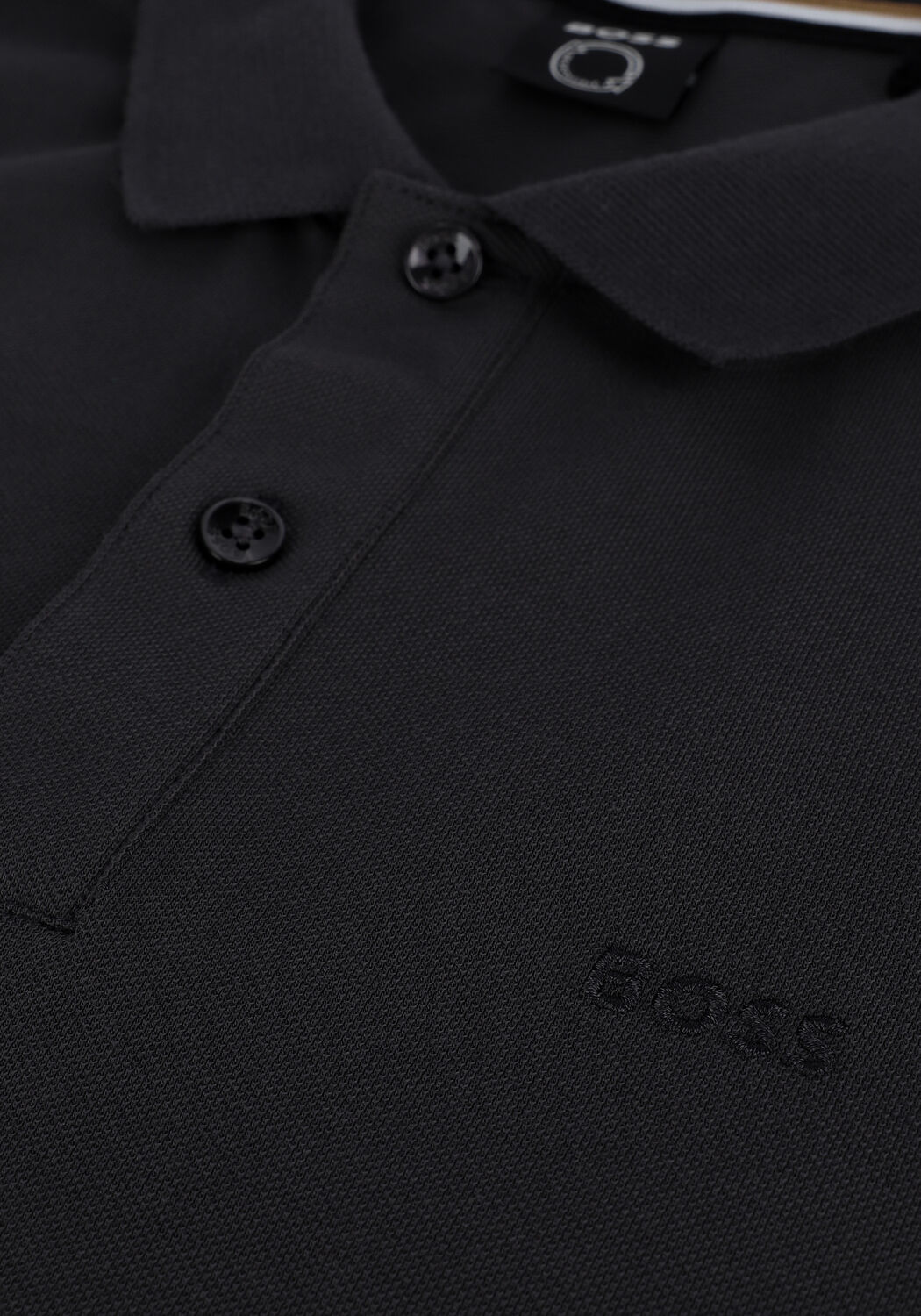 Donkergrijze BOSS BLACK Polo PALLAS - large