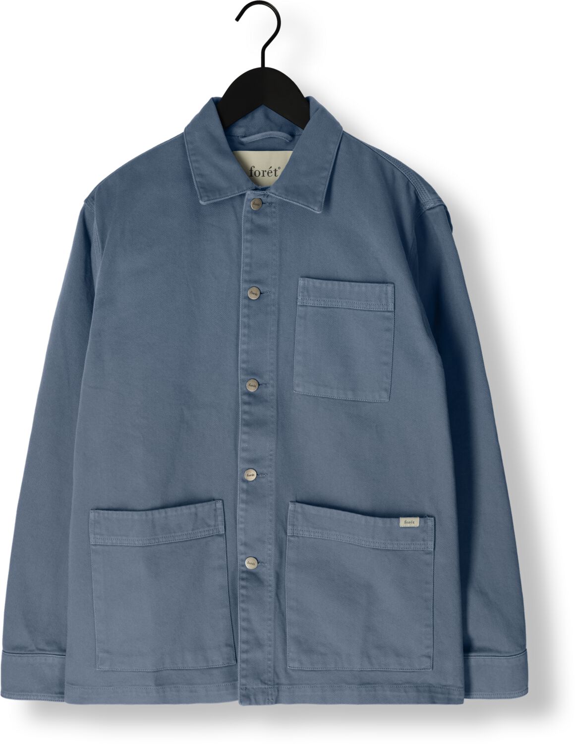 FORÉT Forét Heren Overshirts Heyday Overshirt Blauw