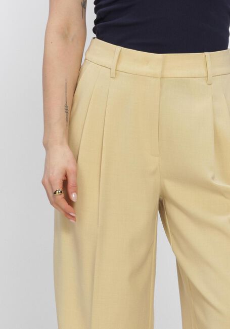 Butter yellow CO'COUTURE Wijde broek NILANCC PLEAT LLPANT - large