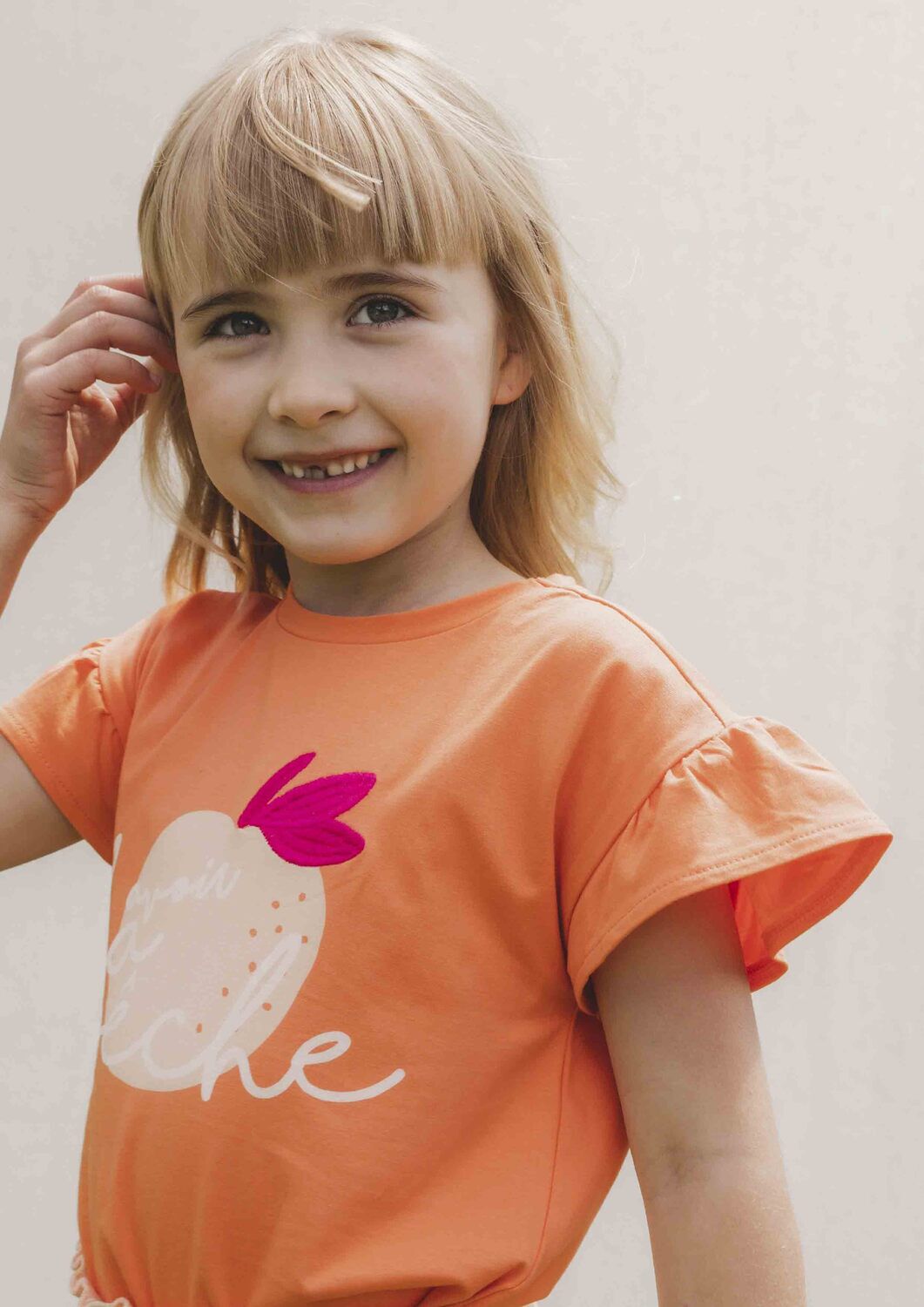LOOXS Little Meisjes Tops & T-shirts 2511-7421 Oranje