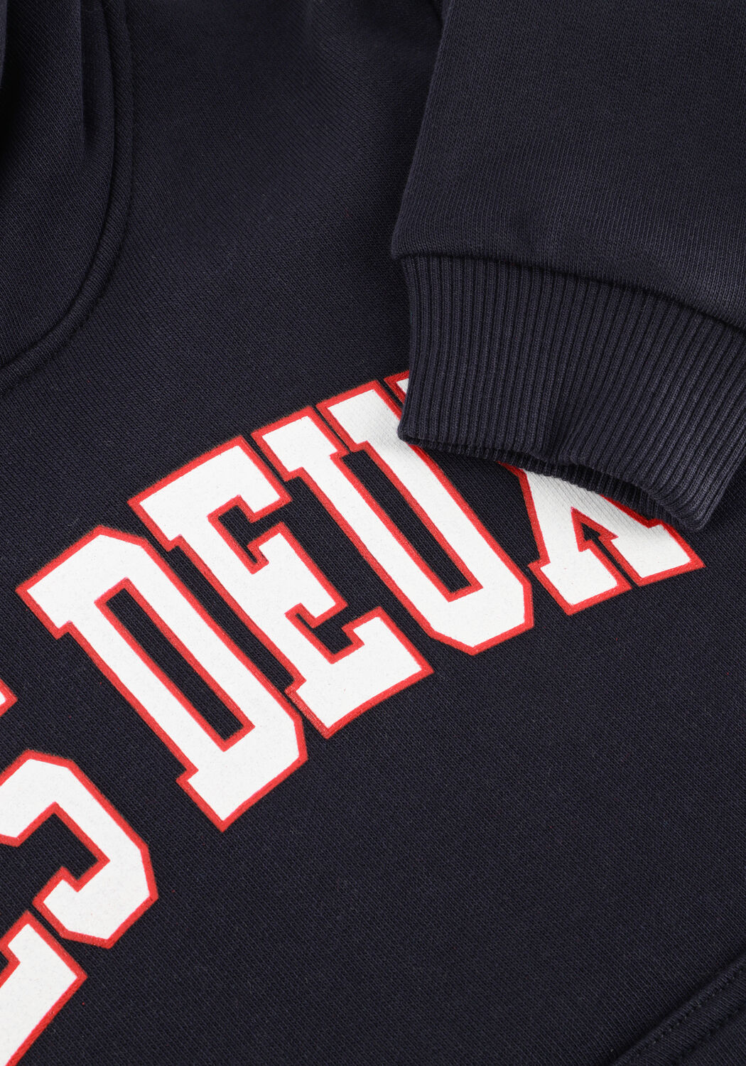 Donkerblauwe LES DEUX Trui AIDAN HOODIE KIDS - large