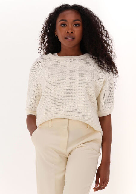 Ecru SIMPLE Trui REBEL - large