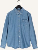 Lichtblauwe FORÉT Casual overhemd FENNEL Lichtblauwe FORÉT Casual overhemd FENNEL - medium