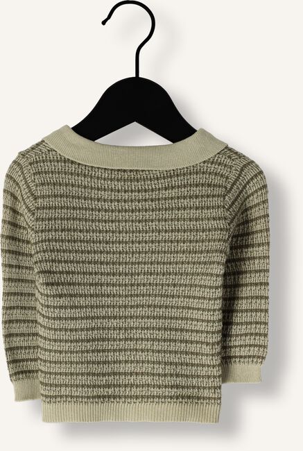Groene LIL' ATELIER Trui NBMBARKER LS KNIT POLO LIL Groene LIL' ATELIER Trui NBMBARKER LS KNIT POLO LIL - large