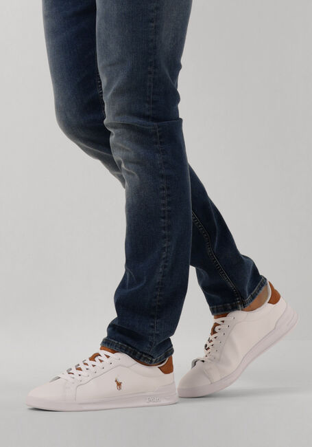 Witte POLO RALPH LAUREN Lage sneakers HRT COURT II Witte POLO RALPH LAUREN Lage sneakers HRT COURT II - large