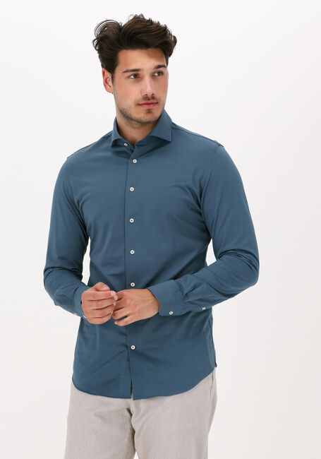 Blauwe PROFUOMO Casual overhemd HADEMAR - large