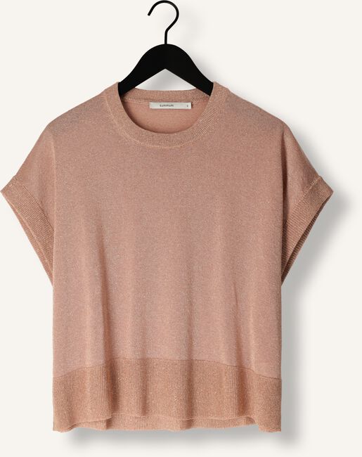 SUMMUM OVERSIZED SLEEVELESS SWEATER SHIMMERING LUREX KNIT SUMMUM OVERSIZED SLEEVELESS SWEATER SHIMMERING LUREX KNIT - large