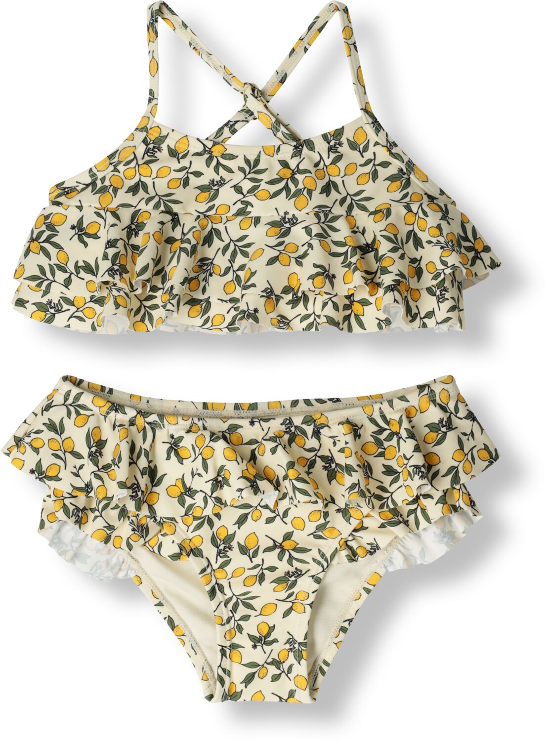 SALTED STORIES Meisjes Zwemkleding Lemons Bikini Beige