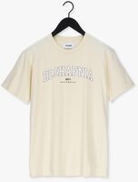 Gebroken wit BLS HAFNIA T-shirt VARSITY ARCH T-SHIRT - medium