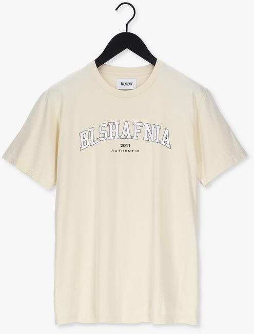 Gebroken wit BLS HAFNIA T-shirt VARSITY ARCH T-SHIRT - large