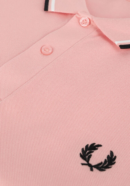 Roze FRED PERRY Polo TWIN TIPPED FRED PERRY SHIRT - large